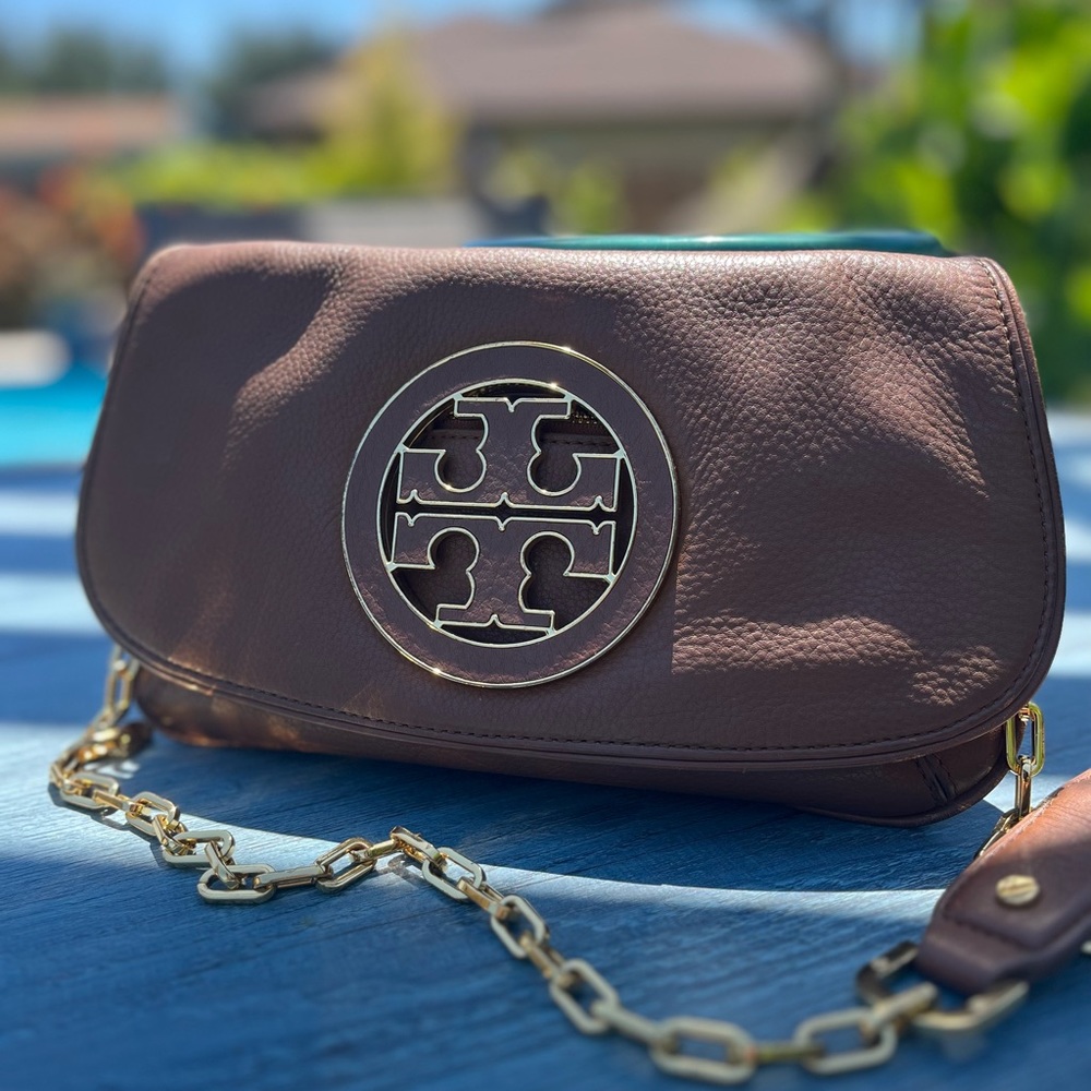 Tory Burch Cognac Purse